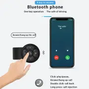 Car Motorcycle Bicycle Wireless Bluetooth 5.3 Remote Controller Phone Car Kit Steering Wheel Remote