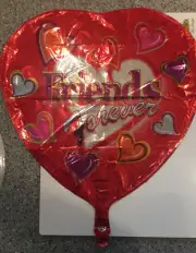 18 in Friends Forever Balloons Foil Mylar Party Heart Shape