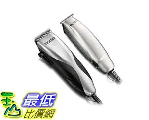 [107美國直購] 理髮器 Andis Promotor+ 27-Piece Clipper/Trimmer Combo Haircutting Kit, Silver (29115)