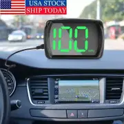 Universal Smart Car Digital GPS Speedometer HUD Head Up Display MPH Speed HD