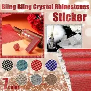 Crystal Flatback Rhinestones Glue Fix Bling Bling Crystal Rhinestones Sticker
