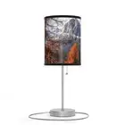 Rocky Mountains Fall LEaves Trees Table Lamp Modern Home Decor Lighting Fixture