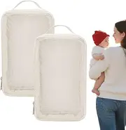 Diaper Bag - Baby Diaper caddyy - caddyy Organiser - Diapers Storage Bag | Nursery Diapers Bags Organizer Pocket | Waterproof Portable Baby Accessories Pouch With Handle, Lightweight Travel Case