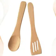 2 PCs Toddler Child Children's Kitchenware Mini Shovel and Spoon