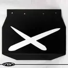 2008+ Ski Doo Summit XP 600, 800 Snowflap, EXTREME Contour_WHITE SNOW FLAP