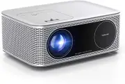 Projector with WiFi and Bluetooth, TURBOAMP 5G Native 1080P Movie Projector, 4K