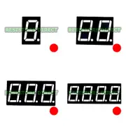 4pcs 0.56" Red LED 7 Segment Common Anode for Arduino / Raspberry Pi