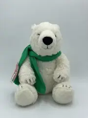 Bath and BodyWorks 2014 SNOWBALL the POLAR BEAR Plush 11" White Stuffed Animal