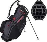 Sun Mountain 2025 C-130 Hybrid Golf Bag with 15 Full-Length Dividers and 9 Pockets for Ultimate Convenience - Lightweight Mens Golf Bag with a Cart-Friendly Base for Golf Carts