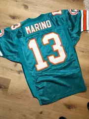 Dan Marino-Vintage Wilson Prestige-Dolphins-Teal Jersey-48-NFL
