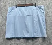 Adidas Golf Skort Extra Large Light Blue Climacool Resortwear XL Activewear