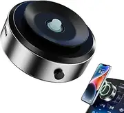 Jkoailiwi Car Electric Suction Cup Vacuum Magnetic Phone Holder, Suction Magnetic Phone Mount for Gym, Mirror, Shower Phone Holder Compatible with Magsafe iPhone & All Phones, Silver