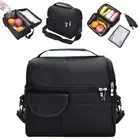 Leak-proof Insulated Lunch Box Large Capacity Lunch Tote Cooler Bag Men Women