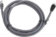 RJ45 Satellite Ethernet Cable,Water Resistant, Direct Burial, UTP, LAN Cord, Indoor&Outdoor, Cat5E Cat6 Cable for PC, Designed for V3 V4, for,Replacement Standard Cat6 Cable (2M)