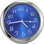HEALEEP Car Interior Clock Durable Mini Digital Clock for Vehicles Compact Design Accurate Display Easy to Install for Cars and Homes