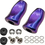 Fishing Reel Handle Replacement, Baitcaster Handle Grip, Lightweight Non Slip Ergonomic Sleeves for Maintenance Women Beginners Repair Casting Men