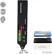 Diamond Tester Real Diamonds Tester High Accuracy Diamond Tester with Ultraviolet (UV) Light, Professional Diamond Tester Pen Jeweler Tool Gem Tester for Retail Jewelers, Novice and Expert Tool