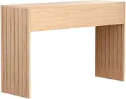 Artiss Console Table Wood Entry Table Fluted Hallway Tables Furniture 120CM Pine