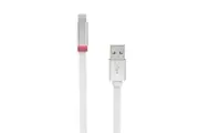Scosche FlatOut LED Charge & Sync USB-A to Lightning Power Cable