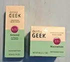 Derma Geek Retinoid Smoothing Facial Serum + Nourishing Night Cream Niacinamide
