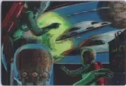 2012 TOPPS MARS ATTACKS HERITAGE CARDS 3-DIMENSION MOTION LENTICULAR CARD 2 of 5