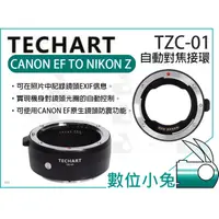 在飛比找蝦皮購物優惠-數位小兔【TECHART TZC-01 CANON EF N