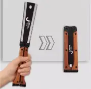 1X Pruning Saw Foldable Hand Saw Double Edges SK5 Blade Portable for Woodworking