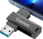 256GB USB Stick i Phone 3-in-1 Memory Stick for iPhone/i Pad/Android/PC with USB-C External Memory for Mobile Phone and Computer