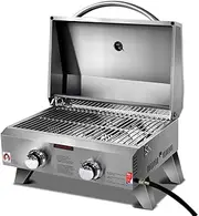 Grillz Portable Gas BBQ Grill Stainless Steel