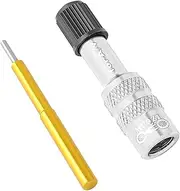1 Pc Bikes Inflator Adapter - Bikes Fork Pump Adapter, Bikes Front Fork Valve Adapter | Anti-Slip Valve Extender Prestas Extension Converter Nozzle, Tire Pump Accessories for Mountain Road Bikes