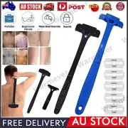 Men Back Hair Shaver Hair Removal Groomer Razor Body Trimmer Body Leg Razor Safe