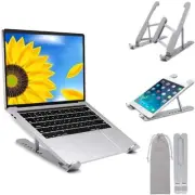 Laptop Stand Holder Portable Computer Stand Desktop Holder Mount Foldable Riser