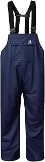 [RainRider] Workwear Bib Rain Pants for Men Women Heavy Duty Trousers Waterproof Work Pants Fishing Overalls