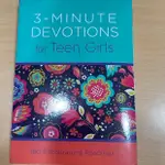 3-MINUTE DEVOTIONS FOR TEEN GIRLS: 180 ENCOURAGING READINGS