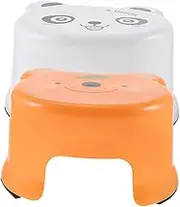 2pcs Plastic Stool Lightweight Non Slip Step Stool for Home Kindergarten for Bathroom and Living Room Use Safe