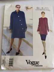 Vintage Vogue pattern Bill Blass 1659 American Designer sizes 14/16/18