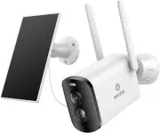 ANNKE Wireless Security Camera Outdoor, 4MP Dual Light WiFi Battery Camera wi...