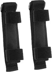 SAFIGLE 2Pcs Hand Strap Cuff for Cutlery Utensil Holder with Slip Resistant Design for Enhanced Stability Control Eating Assistance for Elderly Disabled