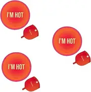 [Fisura] Unisex Hot 3 Pack Foldable Round Fan One Size, Hot 3 Pack, One size