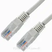 100ft BARE COPPER CAT5e Ethernet Network LAN Patch Cable Cord Wire RJ45 Gray New