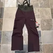 Arcteryx Sentinel LT Bibs Pants. Phantasm. Size Women’s M