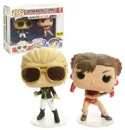 Funko POP! Games Marvel vs Capcom - Captain Marvel vs Chun-Li (Variant) - Hot Topic Exclusive Import - New, Mint Condition