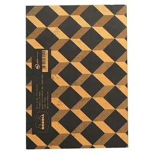 法國RHODIA Heritage 線裝 橫線筆記本/ A5/ Escher Black/ Lined