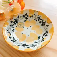 在飛比找ETMall東森購物網優惠-日本進口美濃燒釉下彩水果櫻桃檸檬家用日式餐具餐盤圓盤子咖喱盤