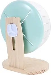 Abaodam 1 Set Silent Hamster Wheel with Stand Adorable Chinchilla Accessories for Exercise for Hedgehogs and Pets Enhances Fun