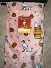 Berkshire Snoopy Pink Halloween Ghost Pumpkin Throw Blanket Peanuts 50x70"