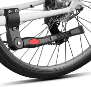 Bike Kickstand, Adjustable Bicycle Side Kick Stand for 24-28In, 700C Bikes, A...