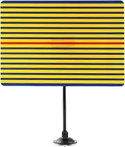 Gupcaqosjw Car Dent Reflector Board | Car Body Damage Detecting Tool | Precision Time-Saving Striped Panel, Portable Auto Repair Tools for Used Vehicle Inspection Damage Restoration