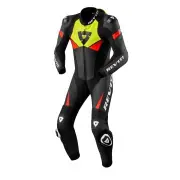 Argon 2 One Piece Suit Black Neon Yellow