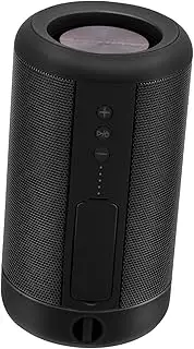 HOMSFOU 1pc USB Charging Computer Speakers Computer Speakers for Desktop Subwoofer Outdoor Abs Black